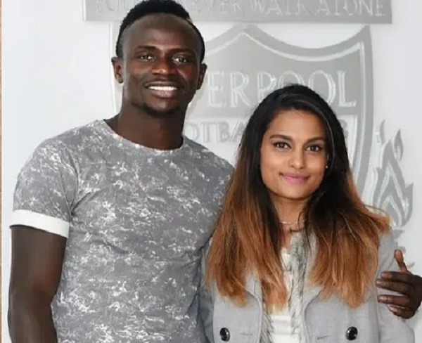 Melissa Reddy and Sadio Mane