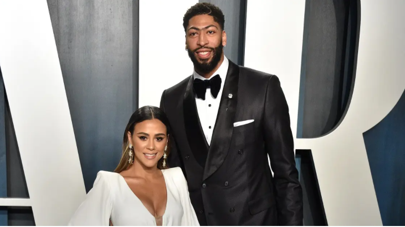 Anthony Davis and Marlen P in an event